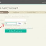 Registration Alipay 3
