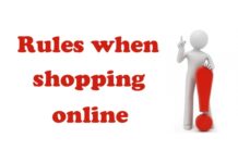 Rules when shopping buying online Aliexpress ENG