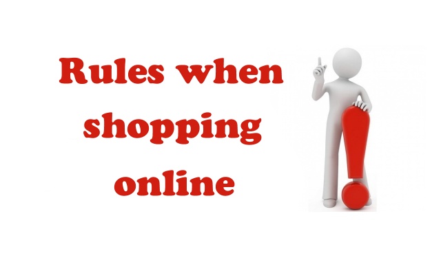 Rules when shopping buying online Aliexpress ENG