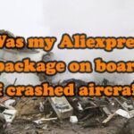 was my aliexpress package on crashed aircraft