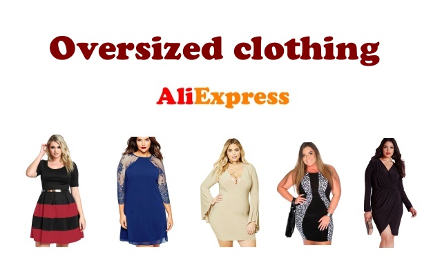 Oversized clothing plus size aliexpress dress ENG