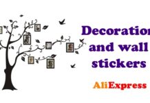 Decoration and wall stickers Aliexpress shopping ENG