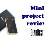 Android kapesni projektor projector Aliexpress Gearbest review ENG