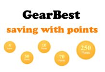 GearBest points how to use savings ENG