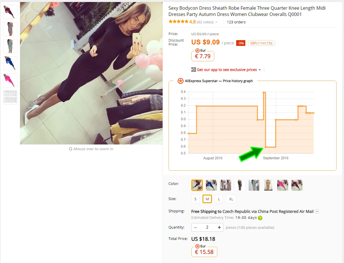 Aliexpress Superstar price history shopping china 1