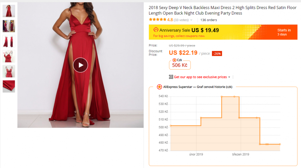 Aliexpress narozeniny 2019 graf saty