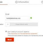 Tutorial 02 – How to register on AliExpress