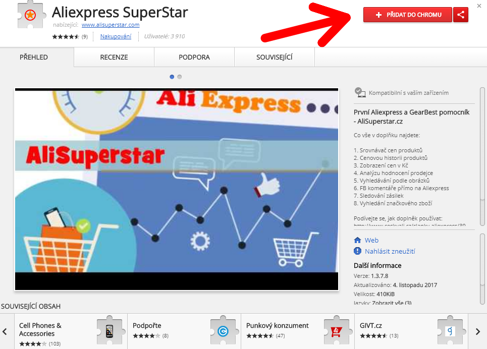 Aliexpress superstar opera install addon eng