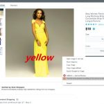 Search by the image Aliexpress Superstar wish dress searching yellow find