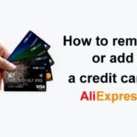 How to remove add credit card payment aliexpress
