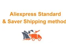 Aliexpress Standard Shipping Saver delivery method customs