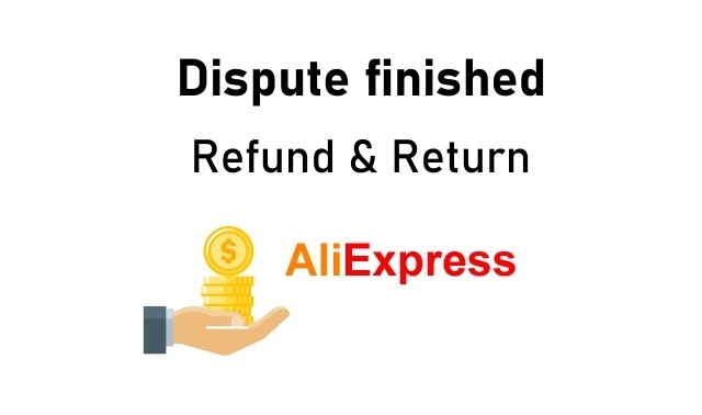 Reklamace Aliexpress aktualni navod open dispute refund return 13 finished history