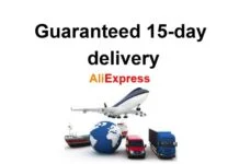 Guaranteed 15-day delivery aliexpress coupon ENG